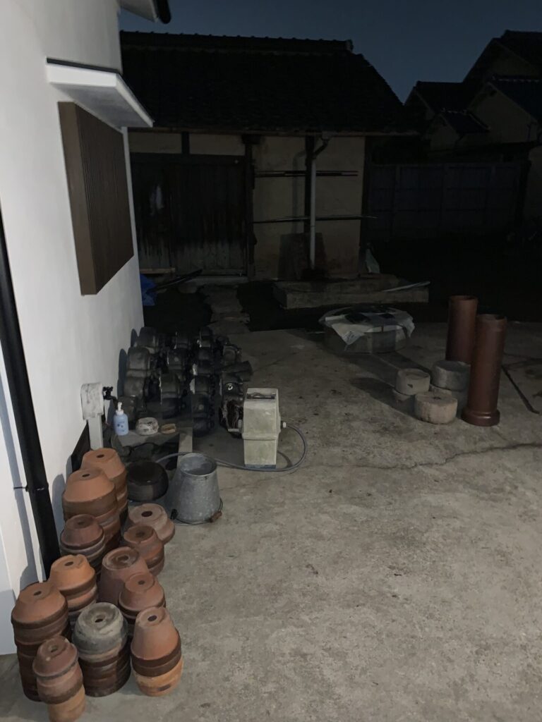 庭の改修